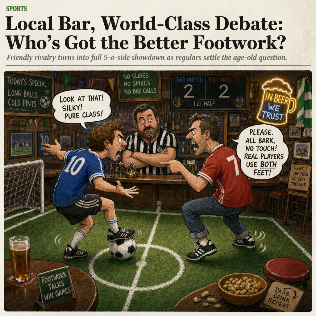 Bar Debate Settles on Soccer Supremacy